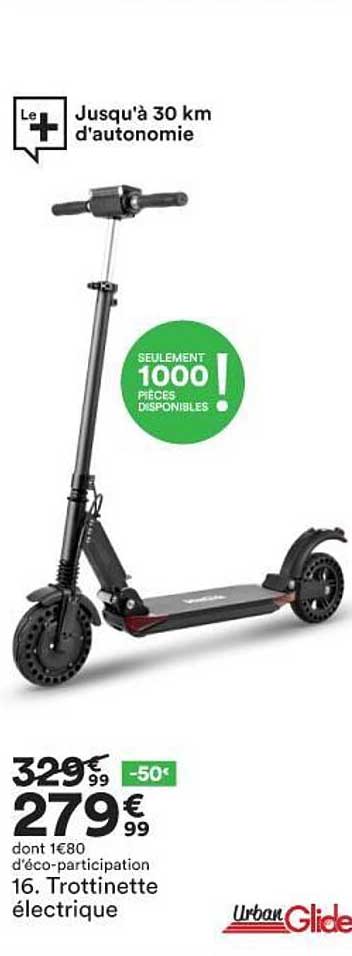 trottinette électrique glide
