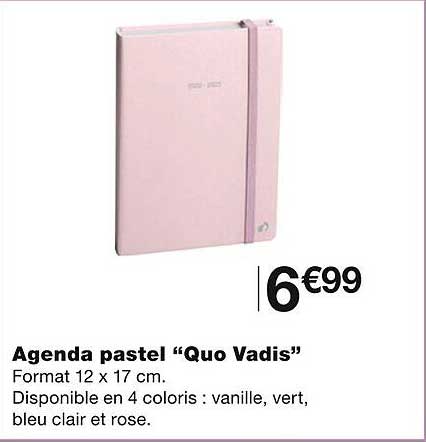 agenda pastel "quo vadis"