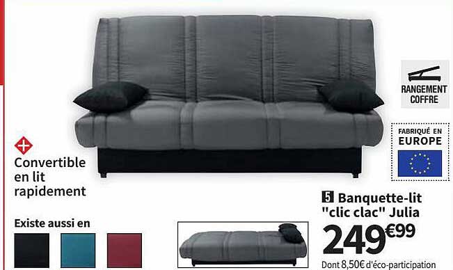 banquette-lit "clic clac" julia