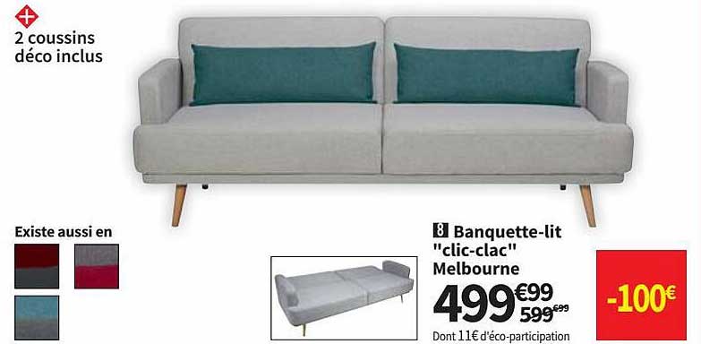 banquette-lit "clic-clac" melbourne