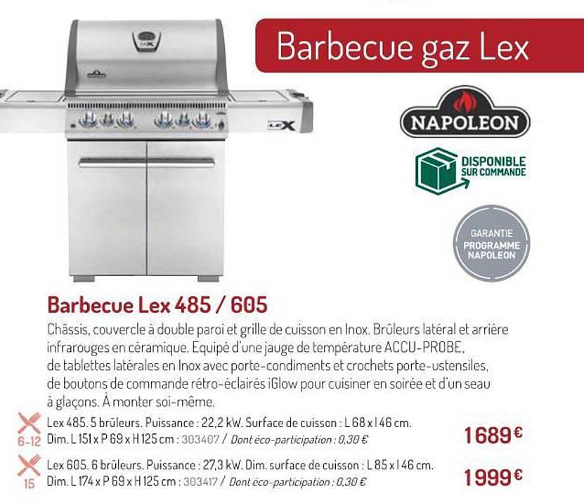 barbecue lex 485 - 605