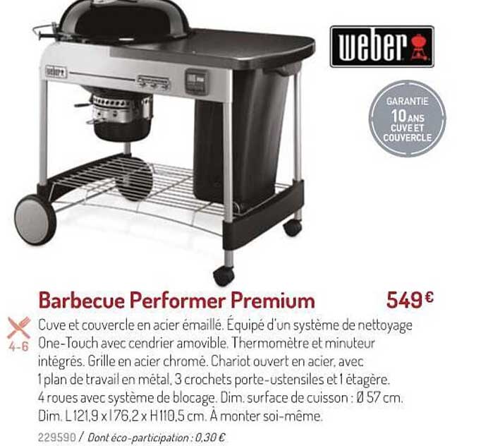 barbecue performer premium weber