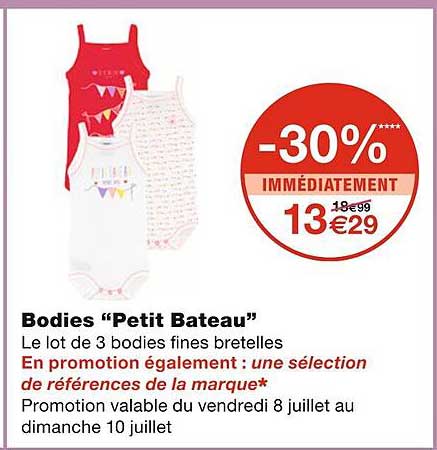bodies "petit bateau"