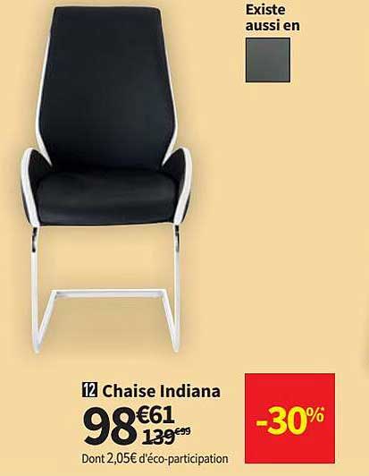 chaise indiana