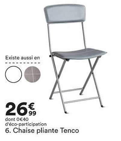 Chaise Pliante Tenco