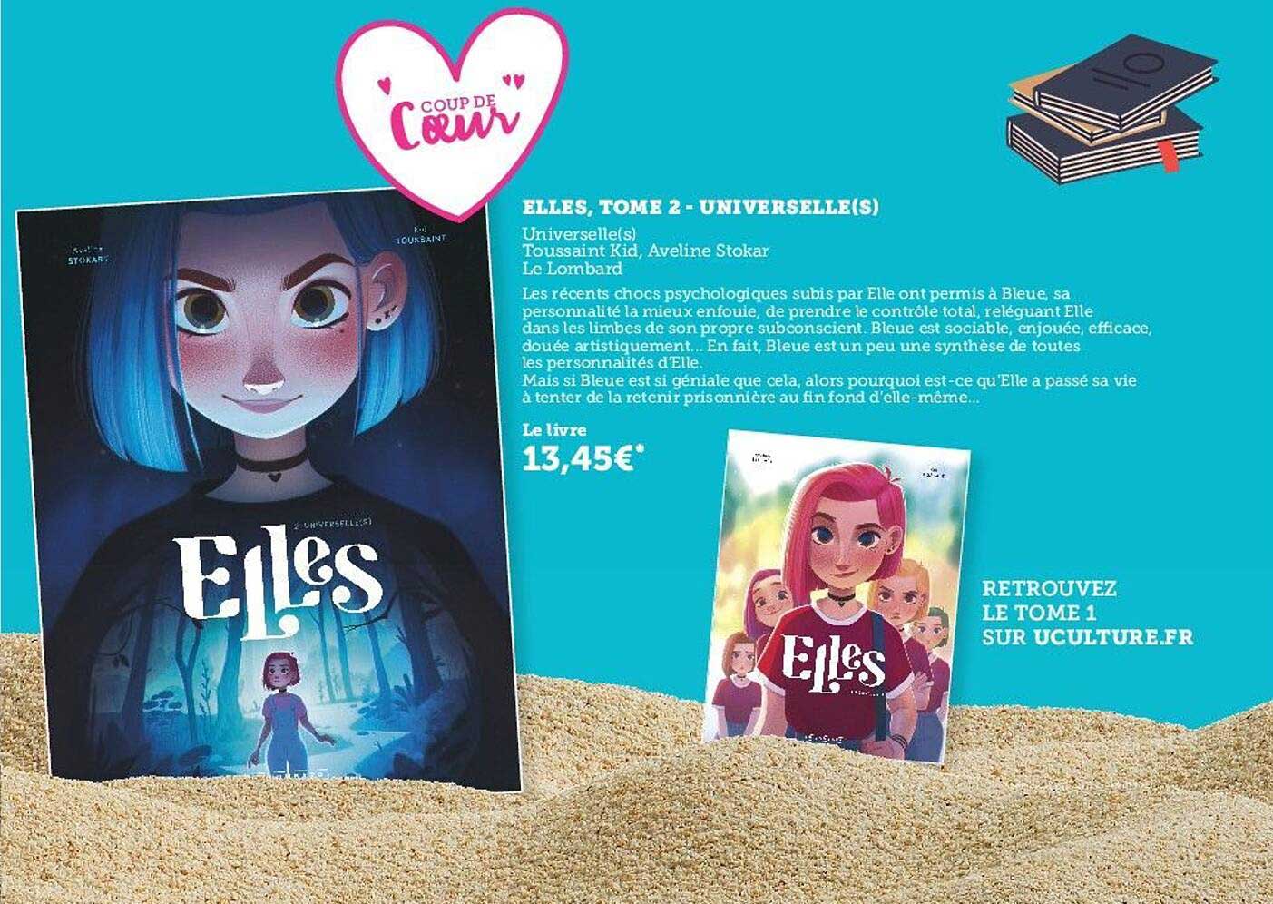 elles, tome 2 - universelle(s) - toussaint kid, aveline stokar