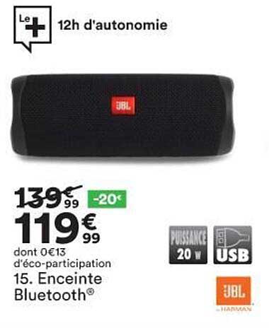 Enceinte Bluetooth Jbl