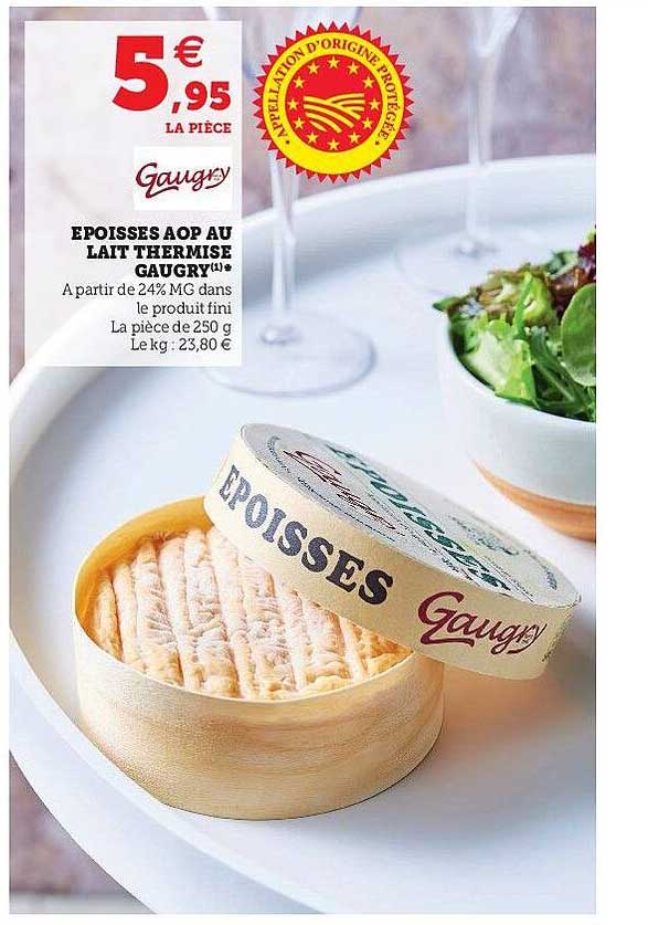 époisses Aop Au Lait Thermisé Gaugry