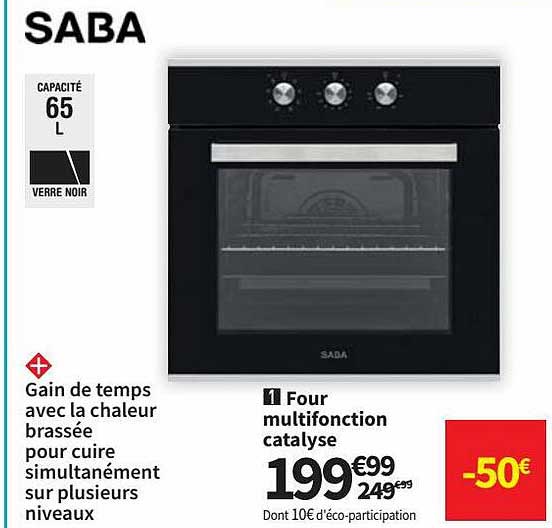 Four Multifonction Catalyse Saba