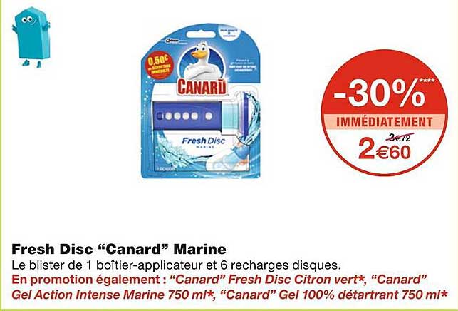 fresh disc "canard" marine