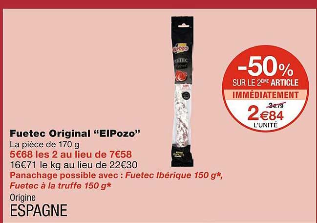 Fuetec Original "elpozo"