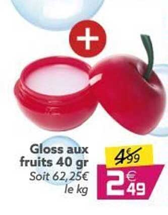 Gloss Aux Fruits 40 Gr