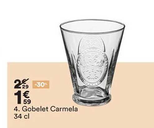 gobelet carmela 34cl