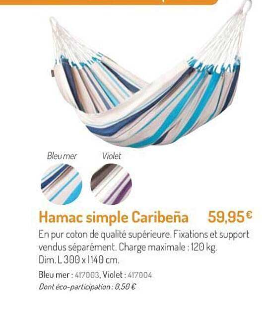 Hamac Simple Caribeña