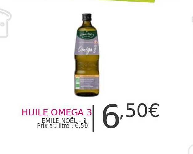 huile oméga 3 emile noël