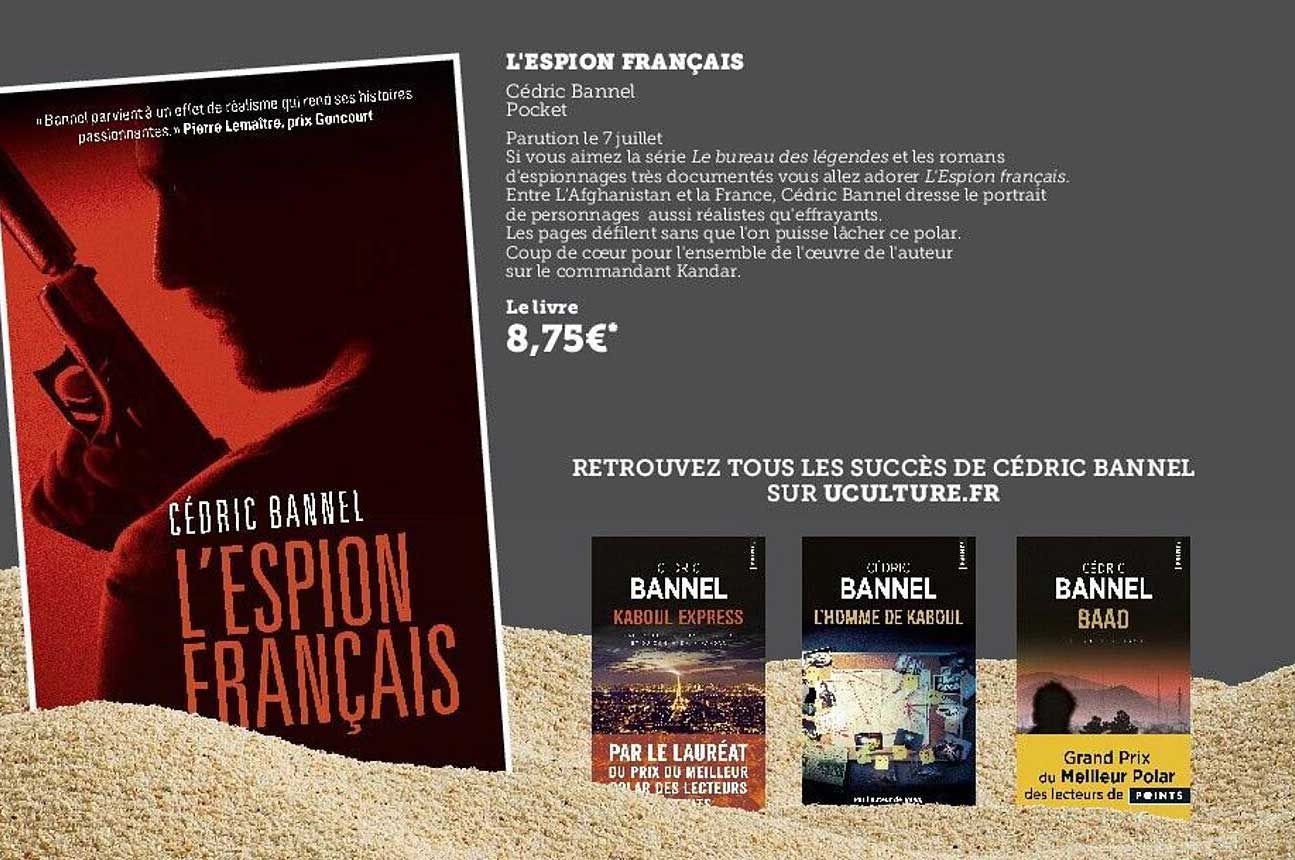 l'espion français - cédric bannel pocket