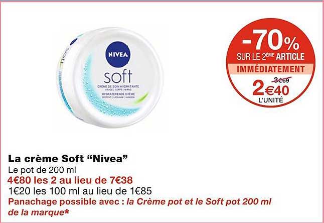 La Crème Soft "nivea"