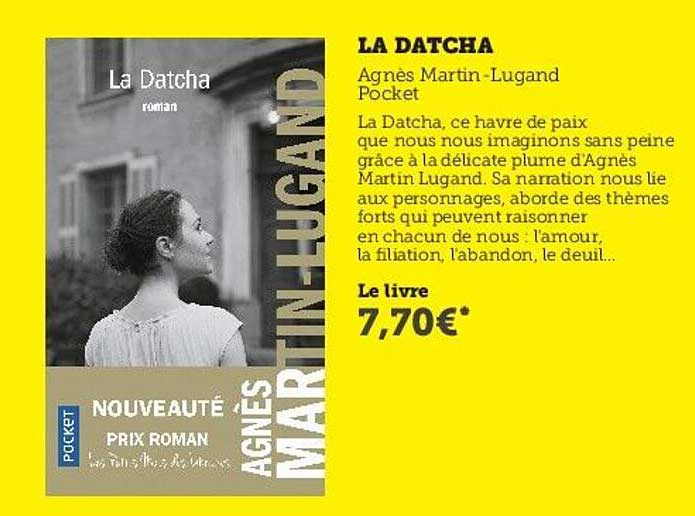 la datcha - agnès martin - lugand