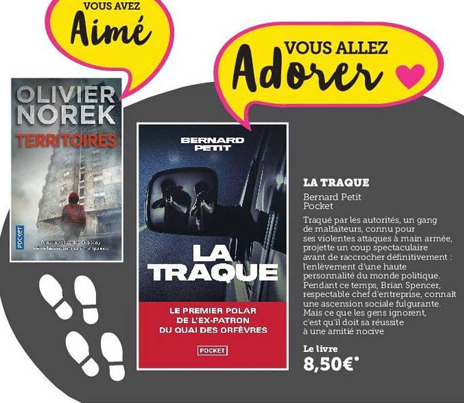 la traque - bernard petit pocket