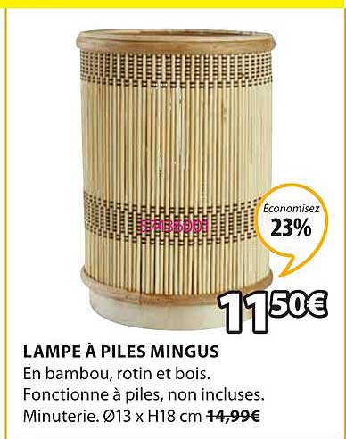 lampe à piles mingus