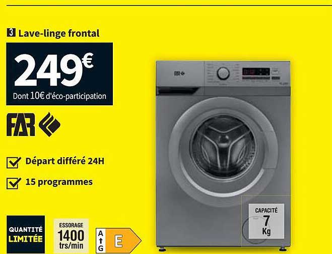 lave-linge frontal far