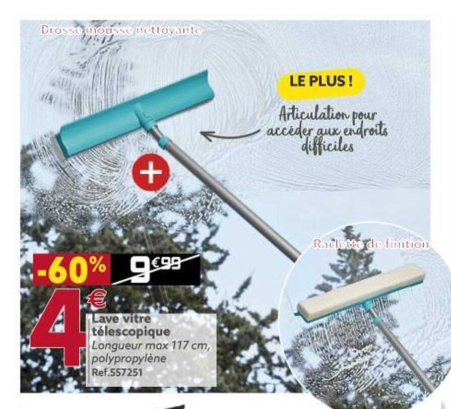 Lave Vitre Télescopique