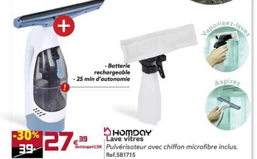 lave vitres homday
