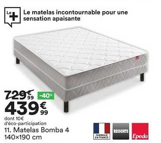 matelas bomba 4 epeda