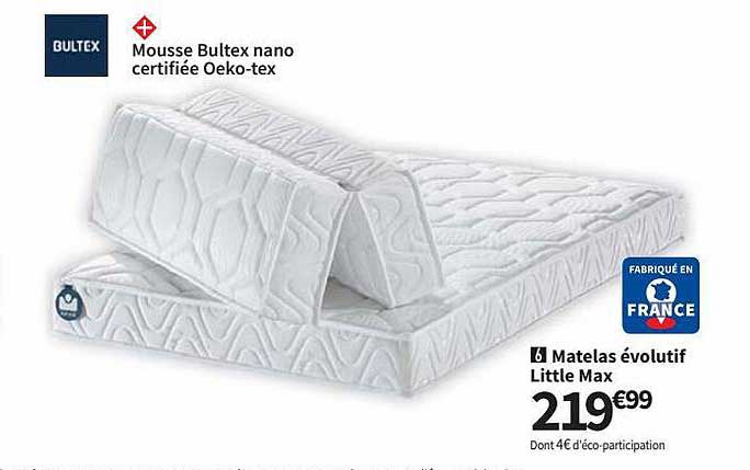 matelas évolutif little max