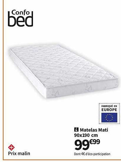 Matelas Mati 90 X 190 Cm