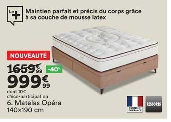 Matelas Opéra