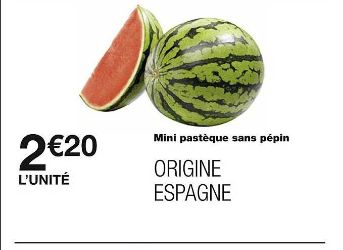 min pastèque sans pépin