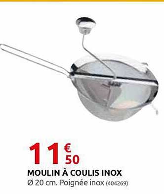 Moulin à Coulis Inox