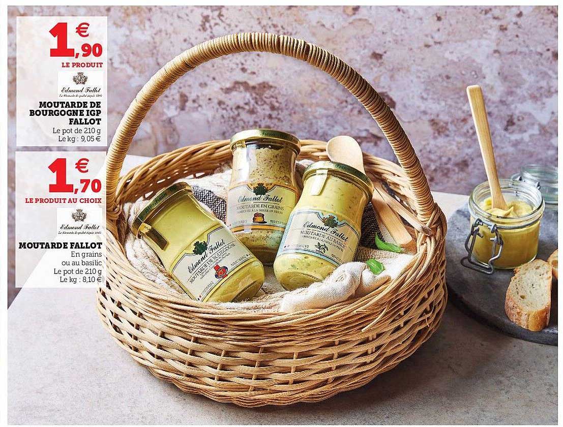 moutarde de bourgogne igp fallot, moutarde fallot