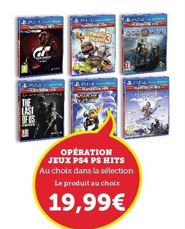opération jeux vidéo ps hits