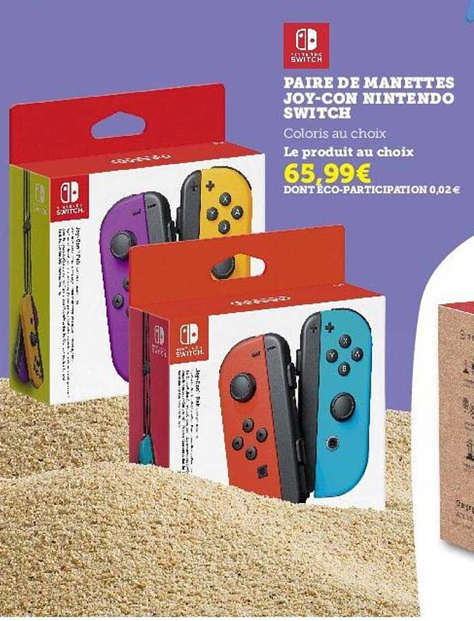 Paire De Manettes Joy-con Nintendo Switch