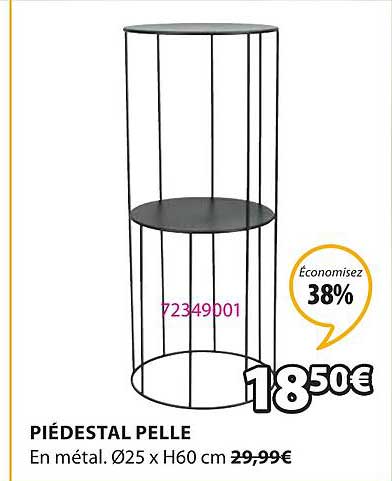 piédestal pelle