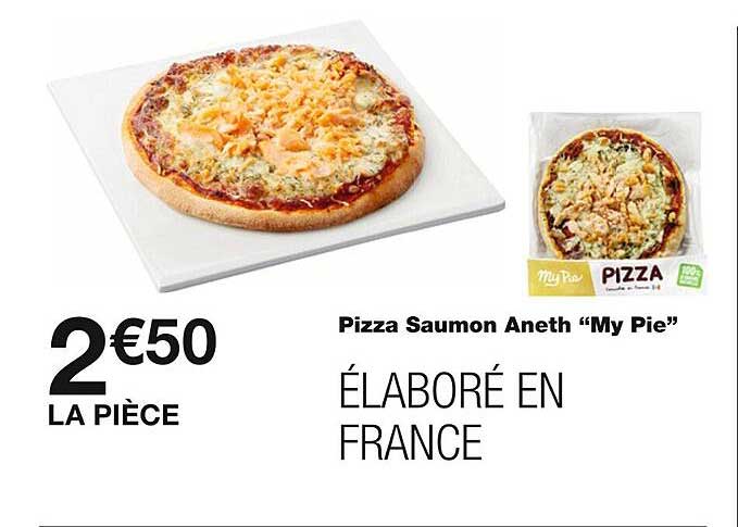 pizza saumon anetn "my pie"