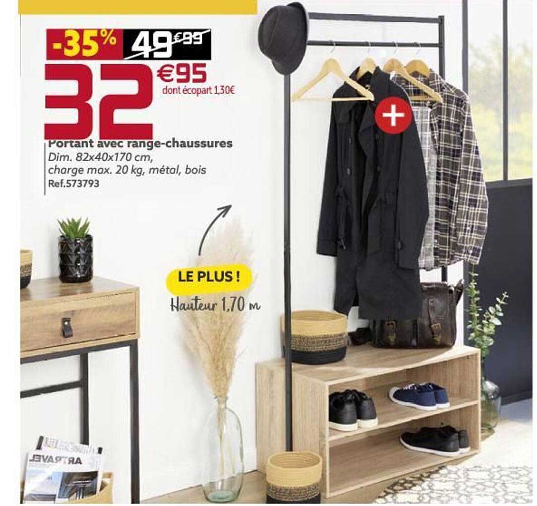 portant avec range-chaussures