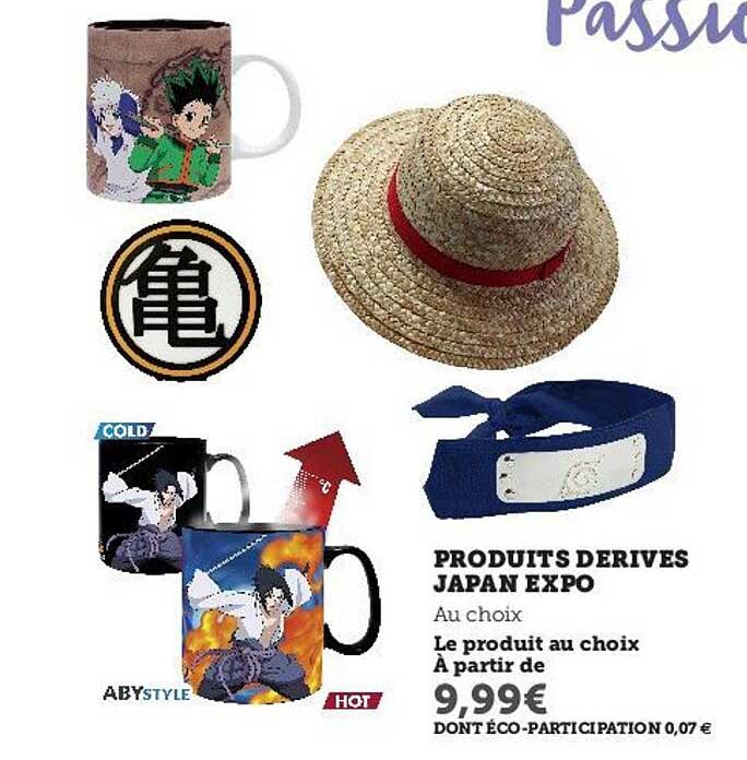 produits dérivés japan expo
