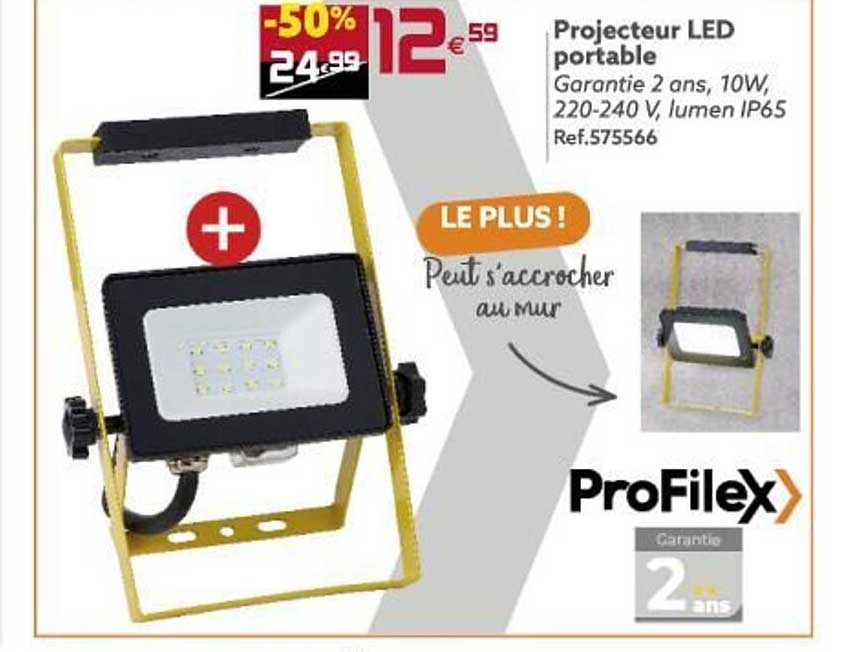 Projecteur Led Portable