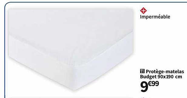 protège-matelas budget 90 x 190 cm