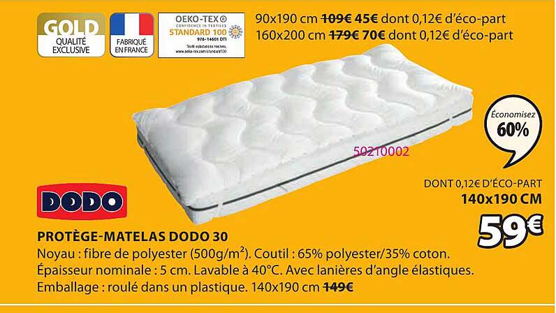 Protège-matelas Dodo 30
