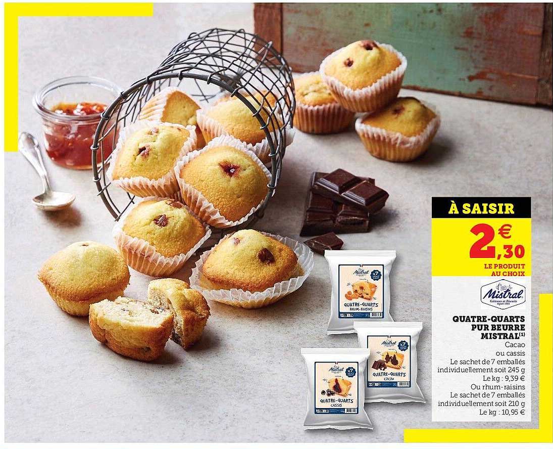 Quatre-quarts Pur Beurre Mistral