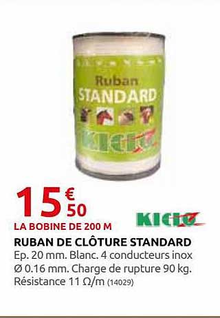 ruban de clôture standard kidoz