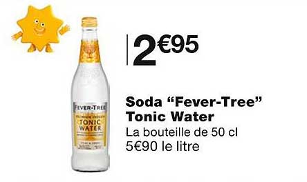soda "fever-tree" tonic water