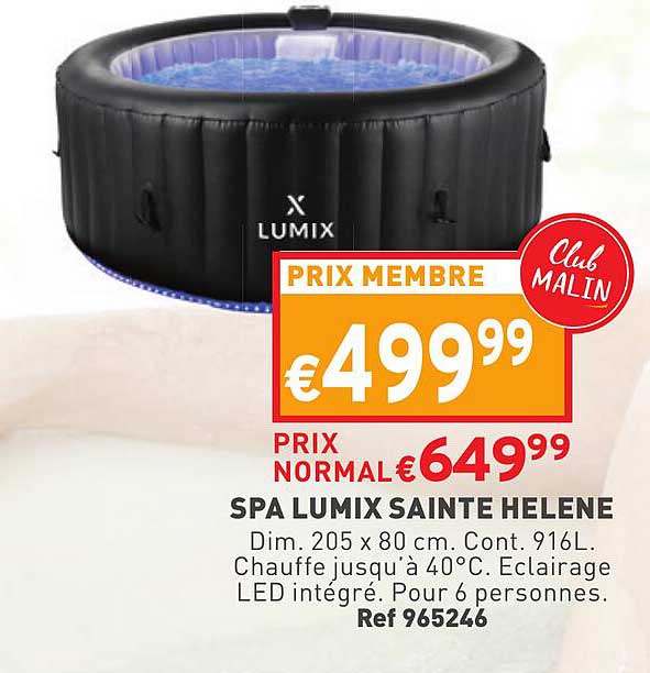 spa lumix sainte Hélène