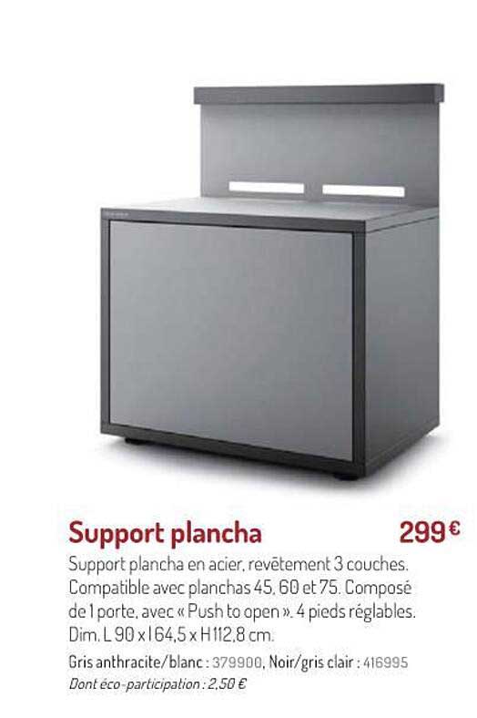 Support Plancha