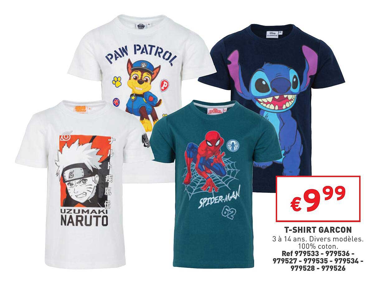 T-shirt Garçon
