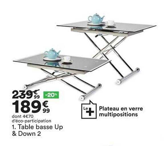 table basse up & down 2